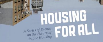 Housing for All: a series of events on the future of public housing
